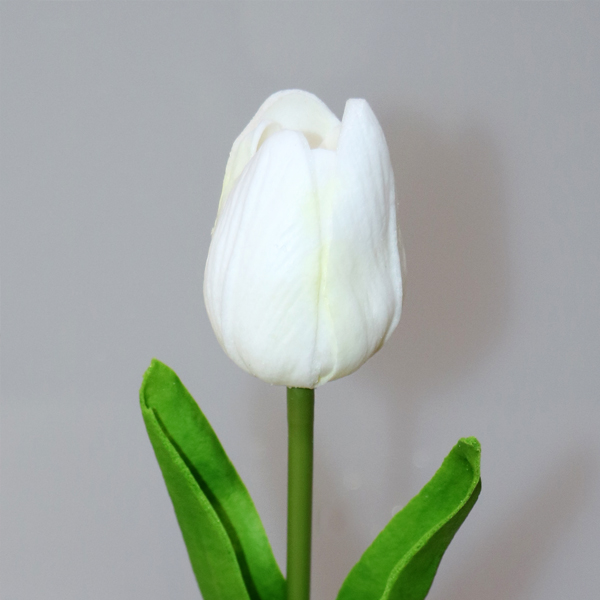 Tulip2 خرید گل لاله لمسی ، گلدان گل لاله سفید ، خرید گل لاله سفید ، خرید گل لاله لمسی مصنوعی