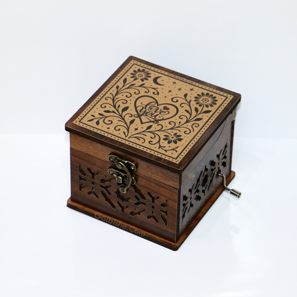 rainlove1 خرید جعبه موسیقی چوبی ، خرید آنلاین جعبه موزیکال ، خرید باکس موزیکال زیبا و ارزان